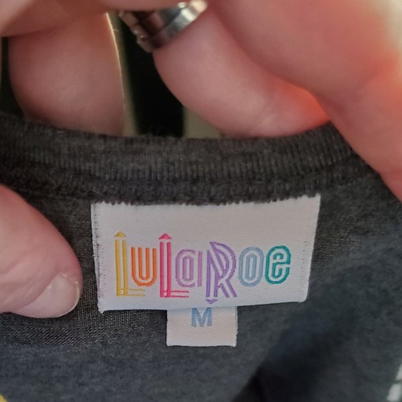 LuLaRoe Randy Baseball Style Shirt - Picture 2 of 2